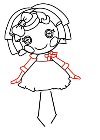 Как да се направи молив lalalupsi етапи, lessdraw