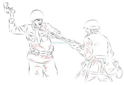 Как да се направи молив война на етапи