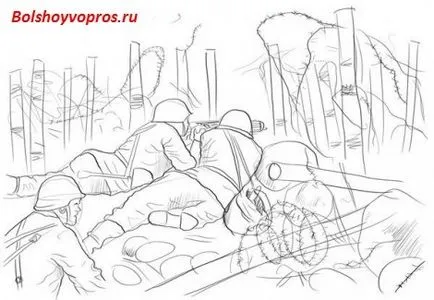 Как да се направи молив война на етапи