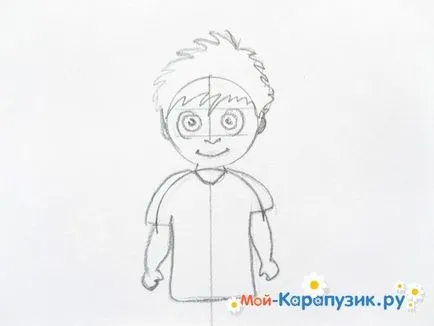 Как да се направи едно момче с молив на етапи (молива) Как да се направи едно момче с молив на етапи