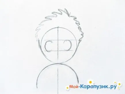 Как да се направи едно момче с молив на етапи (стъпка по стъпка) Как да се направи едно момче с молив на етапи
