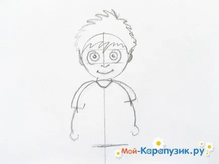 Как да се направи едно момче с молив на етапи (молива) Как да се направи едно момче с молив на етапи