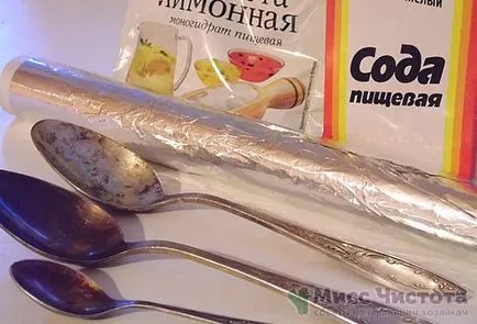 Как да се чисти сребро у дома от черно до блестящо бързо и ефективно (Silver) Как да се чисти сребро у дома от черно до блестящо бързо и ефективно