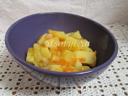 Картофи моркови лук