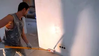 Как да pokleit нетъкан тапети видео