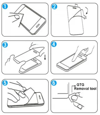 Как да се придържаме защитното фолио на вашия смартфон или таблет (видео) - андроид 1