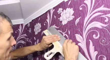 Как да се мотае избор на материали и тапети лепене технология