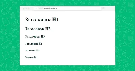 Как да настроите заглавието на HTML страница - видове HTML заглавна страница