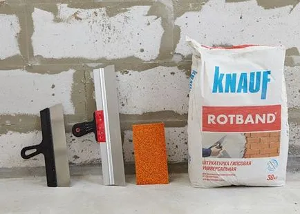 Как да се засадят експерти мазилка инструмент технологични препоръки