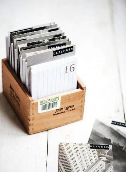 Как да си направим опциите на календара за създаване на календар със собствените си ръце
