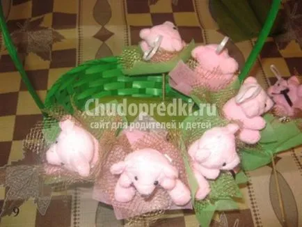 Букет от играчки със собствените си ръце 2