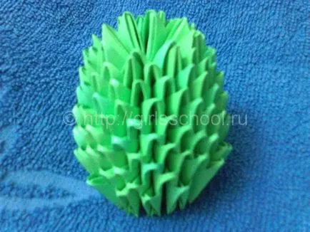 Cactus оригами модули момичета училище