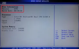 Как мога да разбера BIOS версия - съвети на компютъра на потребителя