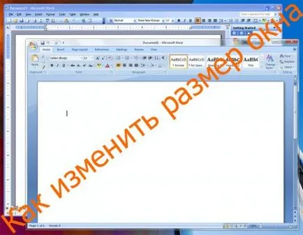 За да увеличите или намалите размера на прозореца в прозорците (може да) Как да увеличите или намалите размера на прозореца в прозорци