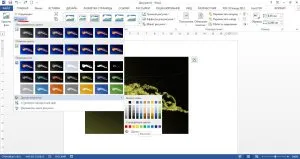 Както и в един модел Word промяна (на Word номер) Как да редактирате картина в Word