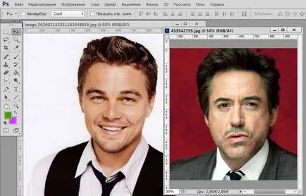 Как да се замени един човек в Photoshop