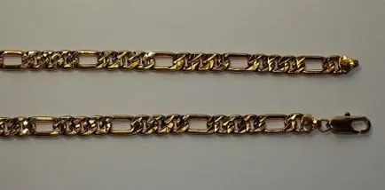 Верига Бисмарк (67 снимки) женски златни накити с арабски тъкане
