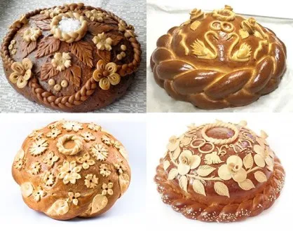 Loaf с ръцете си на етапа на сватба по стъпка