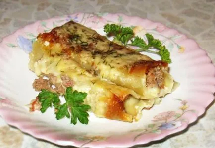 Канелони с кайма-популярните рецепти с стъпка по стъпка снимки