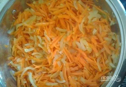 Картофи с гъби в сметанов сос - стъпка по стъпка рецепта със снимки на