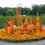 Flowerbeds в градината (45 снимки) предлага красиви, градински огради, идеи, снимки и видео