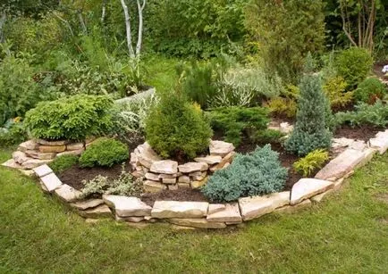Flowerbeds в градината (45 снимки) предлага красиви, градински огради, идеи, снимки и видео
