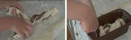 Красив форма ролки от мая тесто