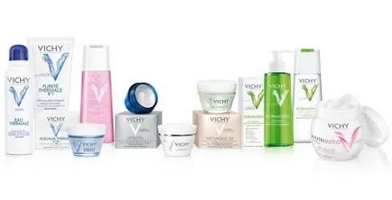 Vichy крем за лице, след 40-50 години по вдигане и коментари
