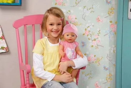 Doll бебе, родено от преразглеждане на интерактивни кукли Zapf Creation