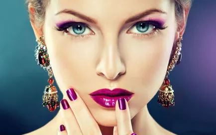 Грим Smokey Eyes за сини очи, стъпка-по-100 снимка