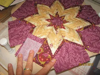 Марк Potholder звезда оригами - Справедливи Masters - ръчна изработка, ръчно изработени