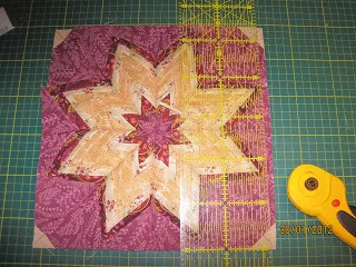 Марк Potholder звезда оригами - Справедливи Masters - ръчна изработка, ръчно изработени