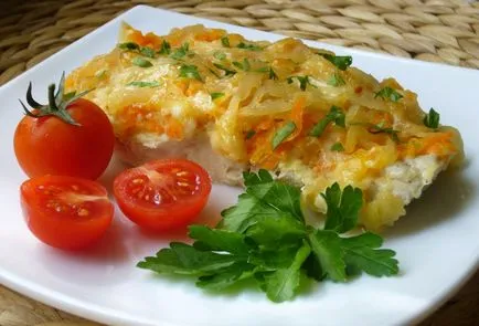 Полък във фурната - рецепта с картофи (картофи) Полък във фурната - рецепта с картофи