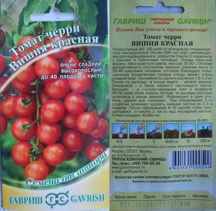 Моят опит за отглеждане на чери домати в открито поле