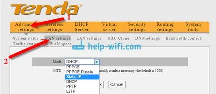 Създаване на рутера TENDA N3 - свързване в интернет, създаден Wi-fі и парола