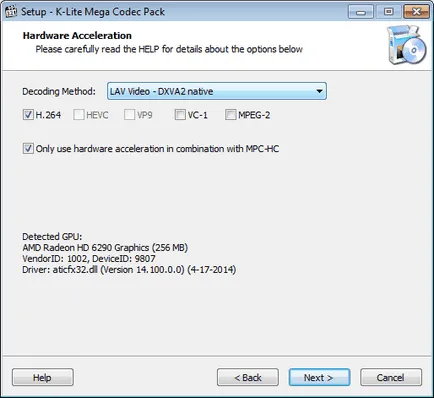 Създаване K-Lite Codec Pack