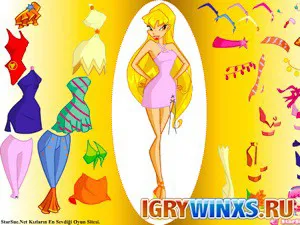 Онлайн игра Winx рокля за момичета