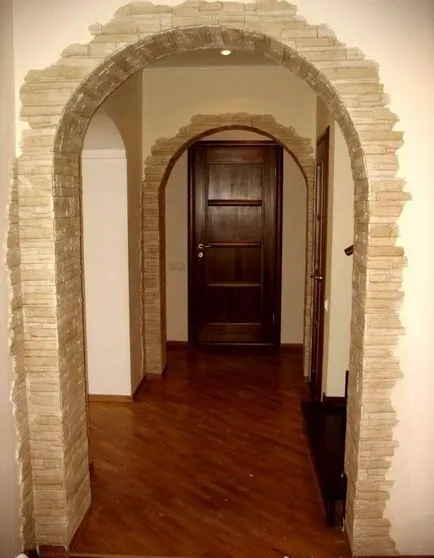 Довършителни камък коридор - 80 снимки на нови идеи от дизайнери