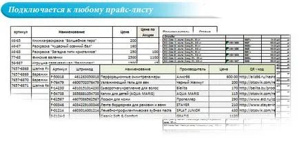 Print ценови листи в Excel, програмата