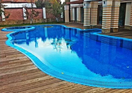 Overflow басейна, басейн преливане принцип на работа, верига, която включва (преливник операция принцип басейн) Overflow басейни, инфинити басейн принцип на работа, верига, която включва