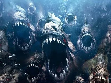 Piranha - най-хищни риби