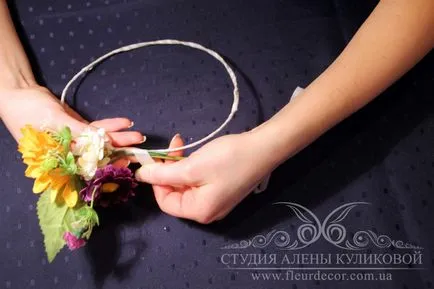 Pletom венец от цветя със собствените си ръце