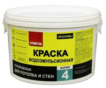 Боядисване на стени от гипсокартон с ръцете си