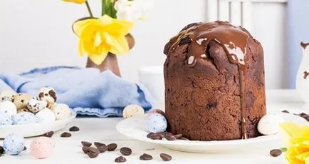 Sweet торта на протеина от пудра захар, желатин - как да се готвя сладки за Великден
