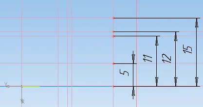 Изграждане на прост компас в позициите, 3-D - метод 1 (симулация) Изграждане на прост компас в позициите, 3-D - Метод 1