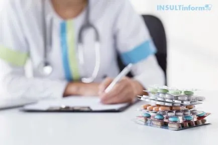 Състави двутактови медикаменти за профилактика и рехабилитация след инсулт