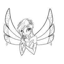 Оцветяване за момичета Winx
