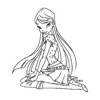 Оцветяване за момичета Winx