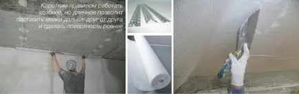 Ремонт на тавана в кухнята с ръцете си (снимки, видео)