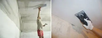 Ремонт на тавана в кухнята с ръцете си (снимки, видео)